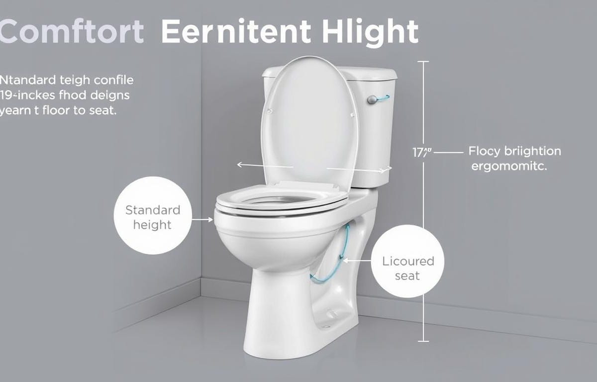 what is comfort height toilet