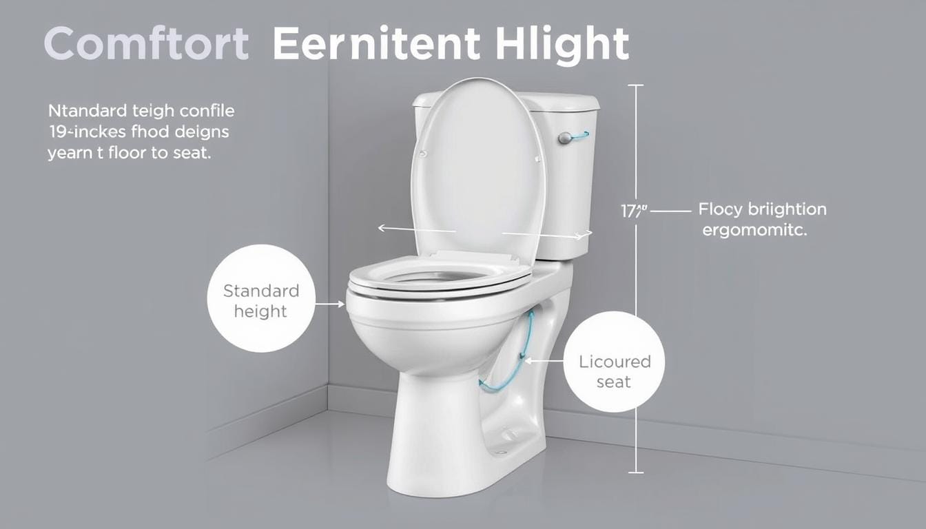 what is comfort height toilet