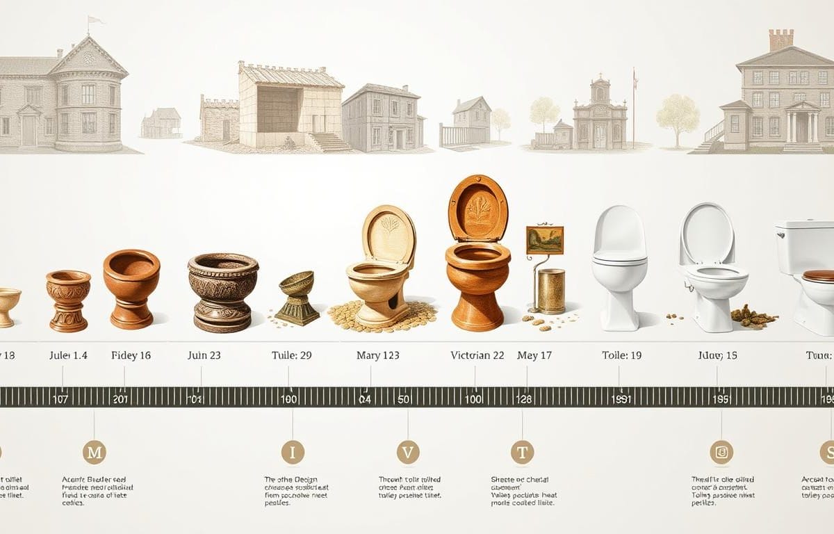 who invented the toilet