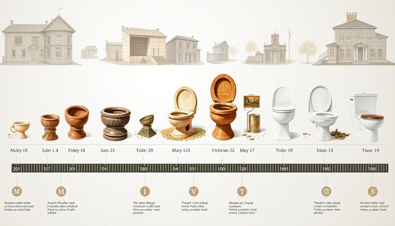 who invented the toilet