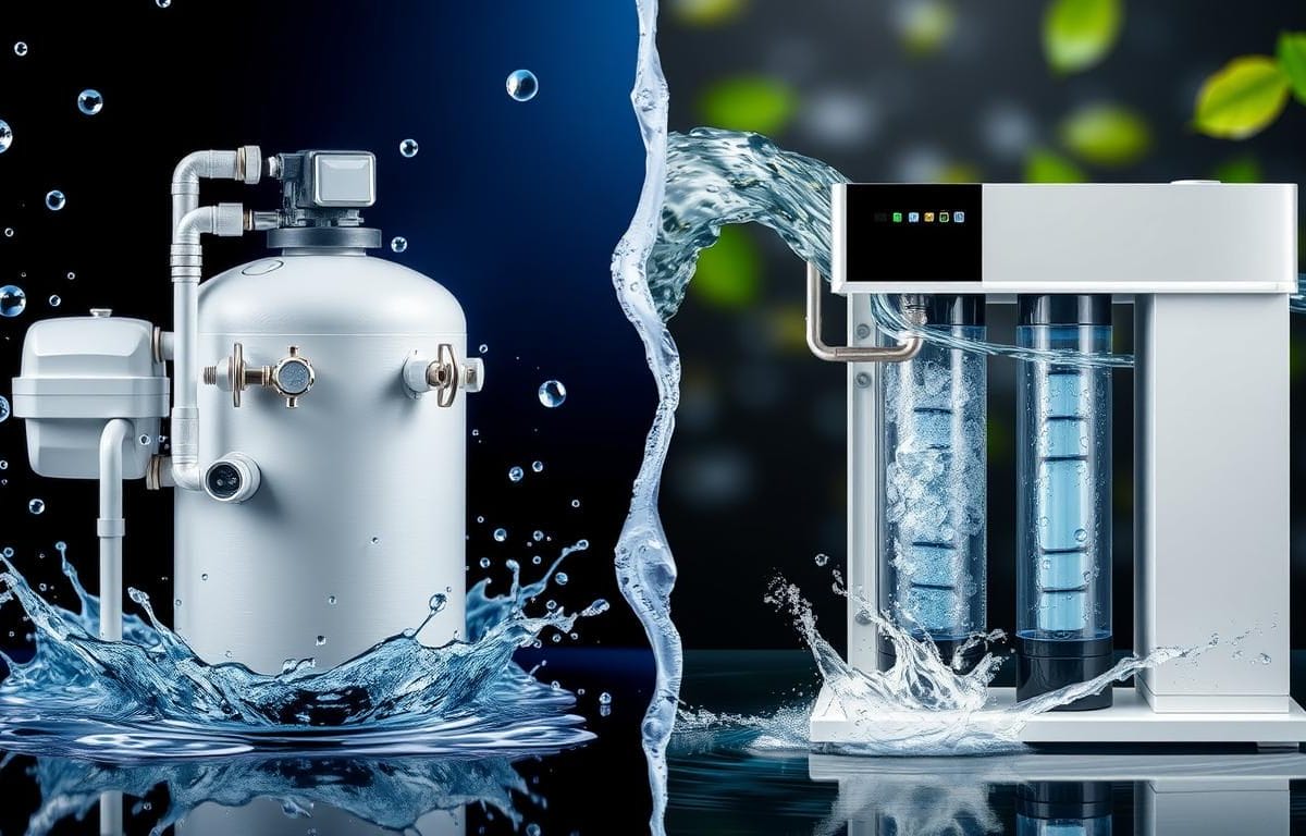 Difference between a water softener and conditioner