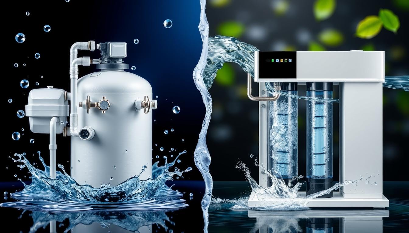 Difference between a water softener and conditioner
