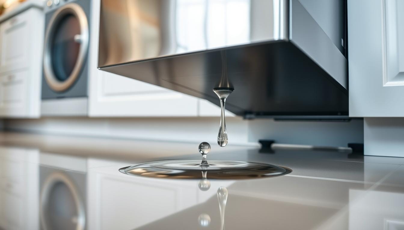 Dishwasher leak detection and prevention