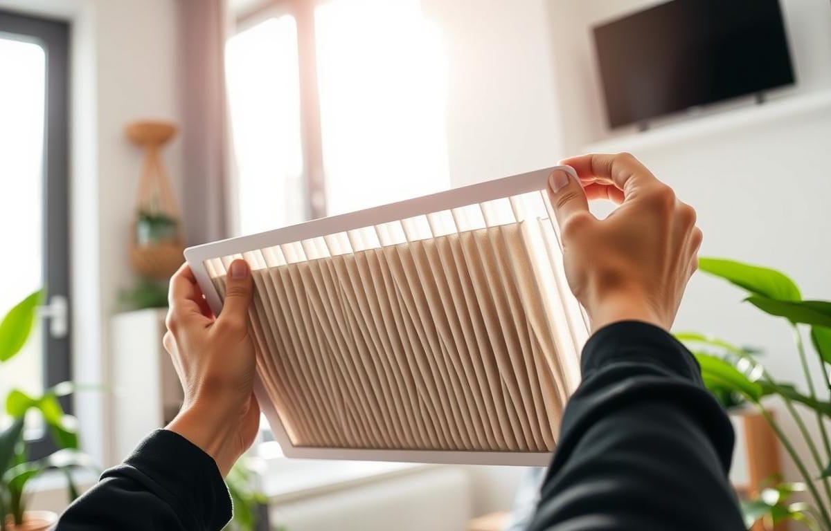 Filter replacement schedule for entire home