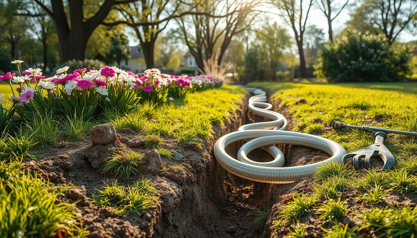 How to bury outdoor water lines properly