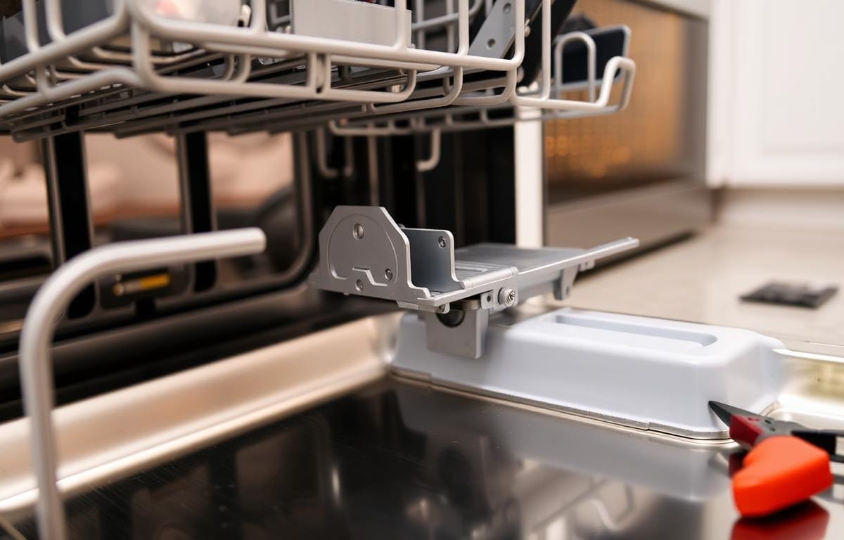How to fix a dishwasher door that won't latch
