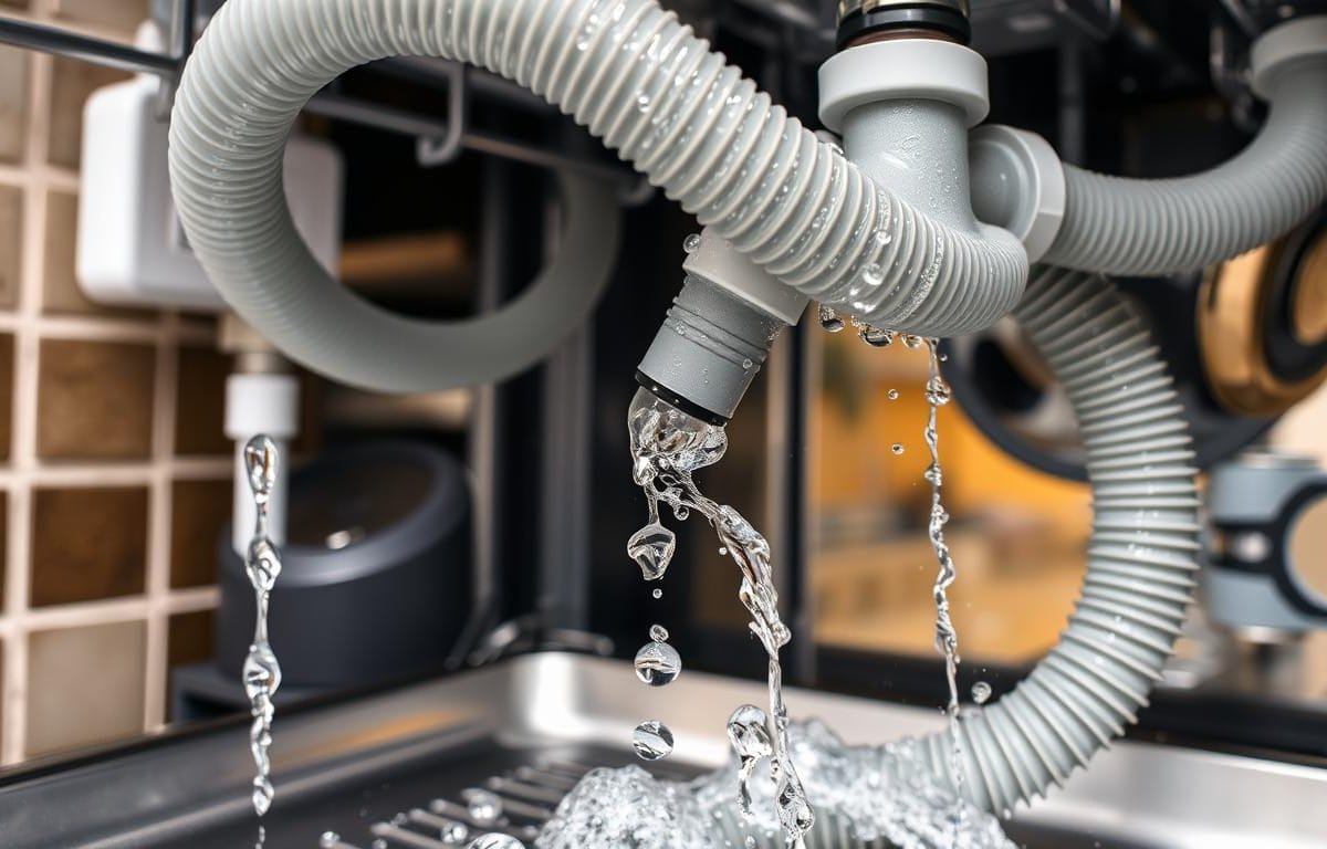 How to fix a dishwasher that won't drain completely