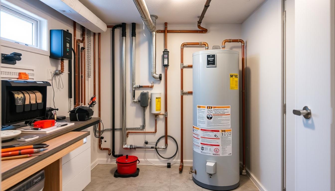 How to install a second water heater
