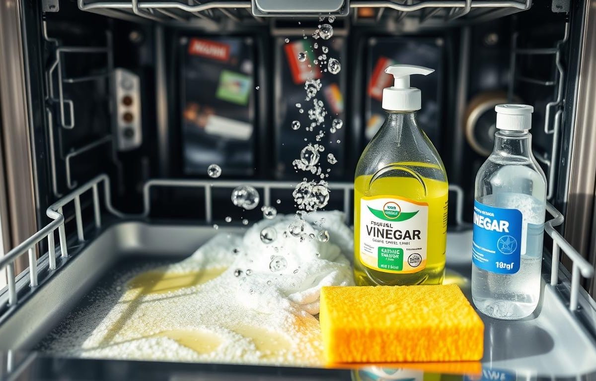 How to remove limescale from dishwasher