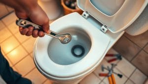 How to tighten a loose toilet seat