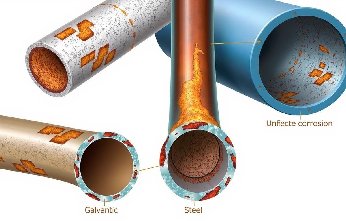 Preventing pipe corrosion tips