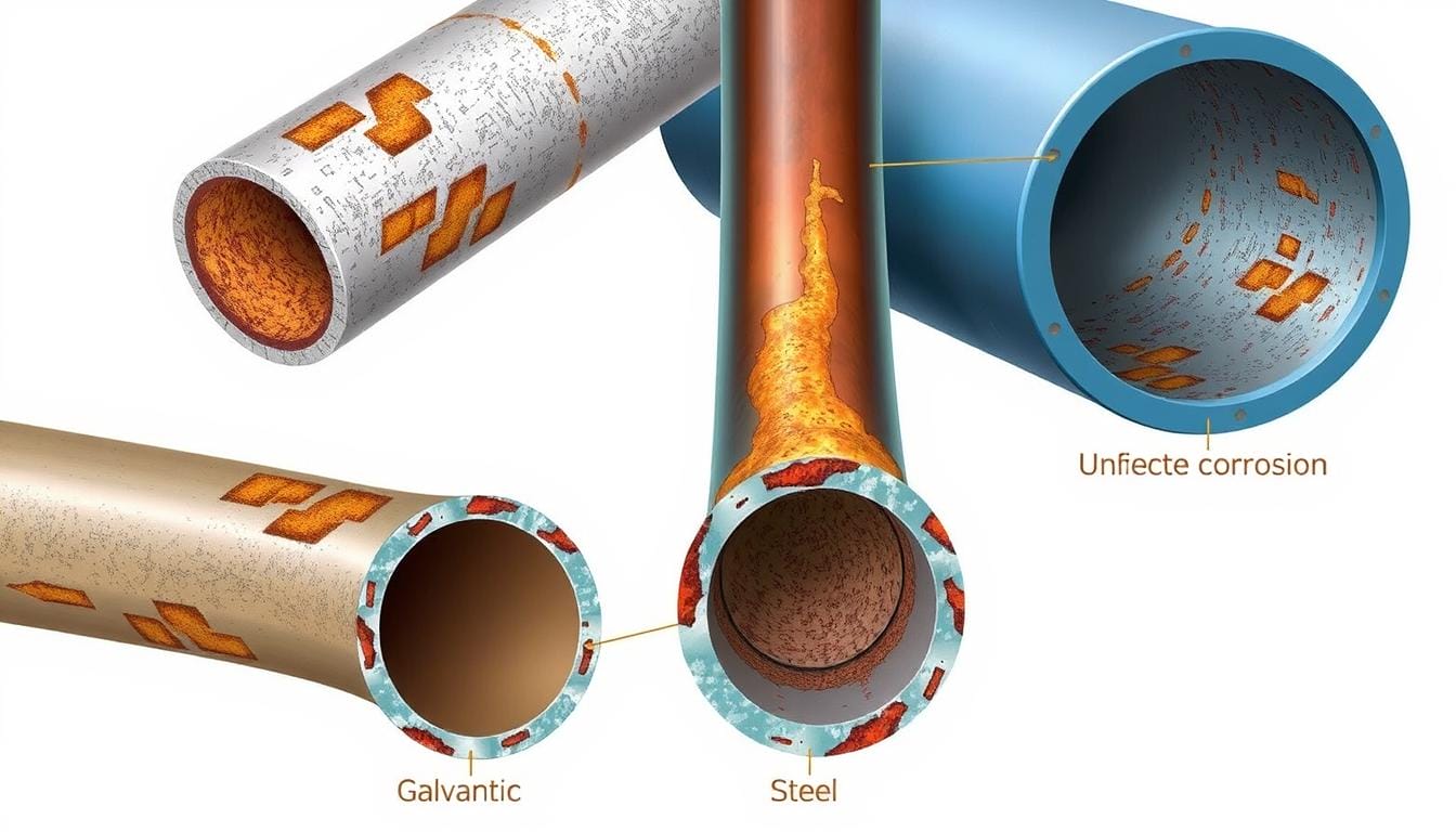 Preventing pipe corrosion tips