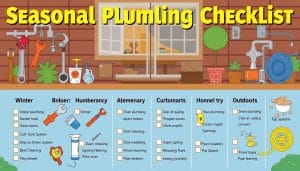 Seasonal plumbing checklist for homeowners
