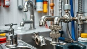 Securing plumbing fixtures to prevent leaks
