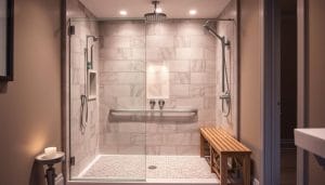 Walk-in showers for seniors