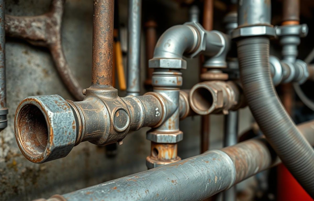 When to replace galvanized steel pipes